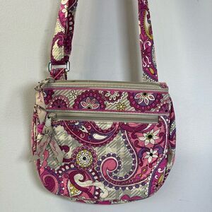 Vera Bradley Paisley meets Plaid Crossbody